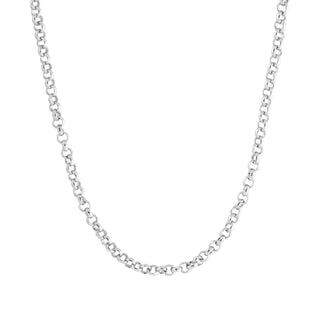 Silver Add A Charm Cable Chain Necklace
