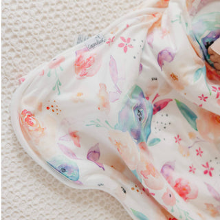 Copper Pearl Bloom Sleep Bag | Floral Baby Wearable Blanket