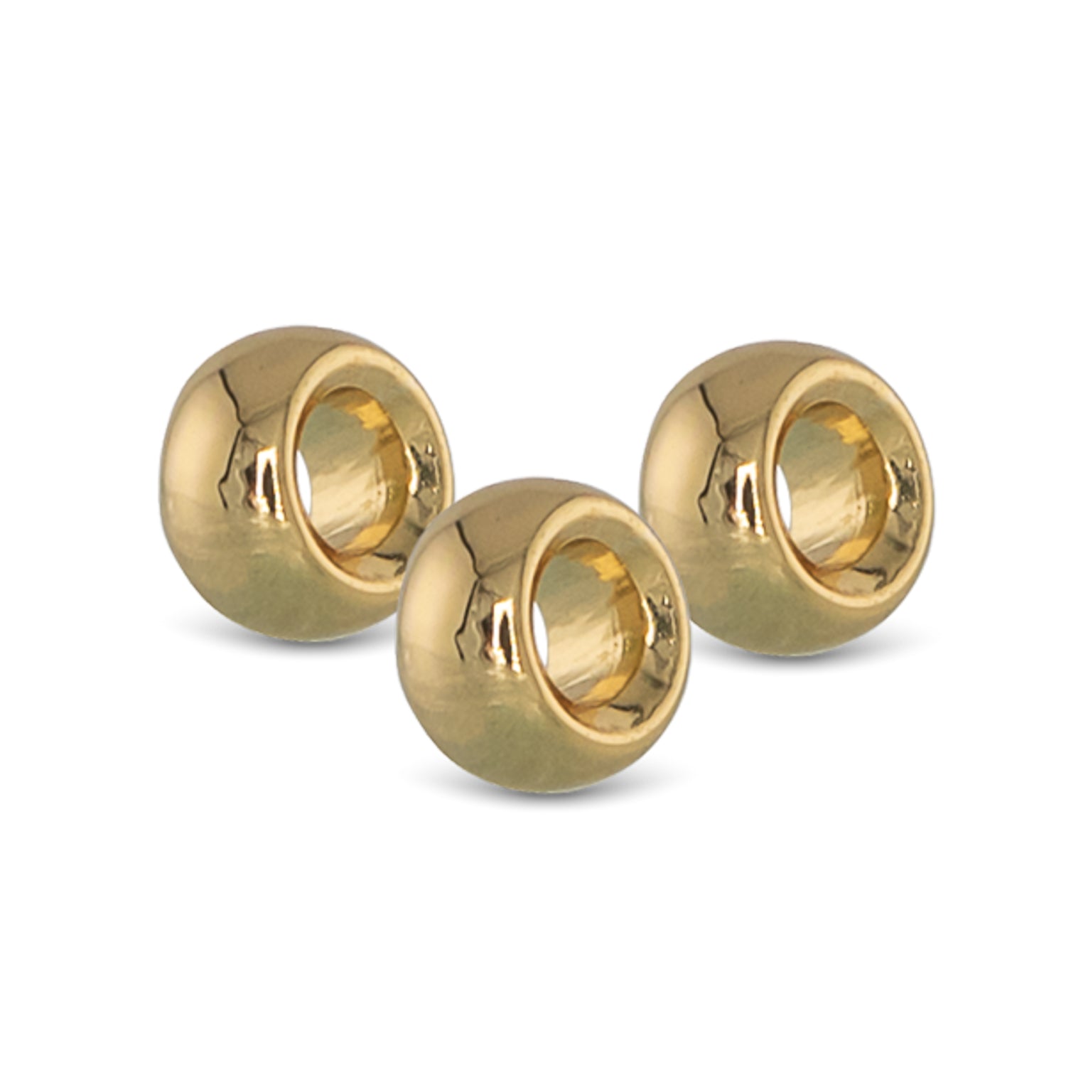 Gold Necklace Charm Spacers