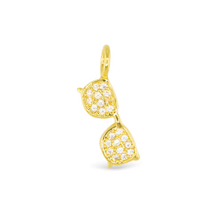 * Gold Sunglasses Charm