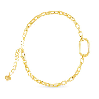 Gold Ginger Charm Bracelet