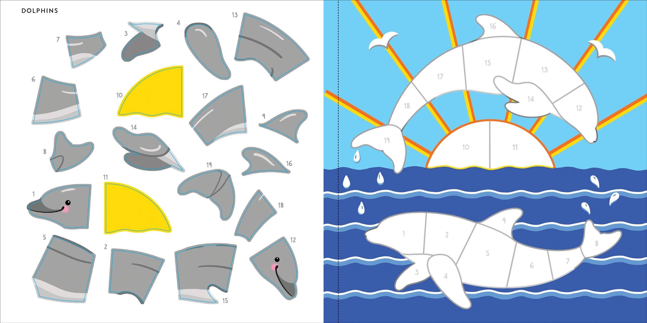 My First Color-By-Sticker Book -Under the Sea