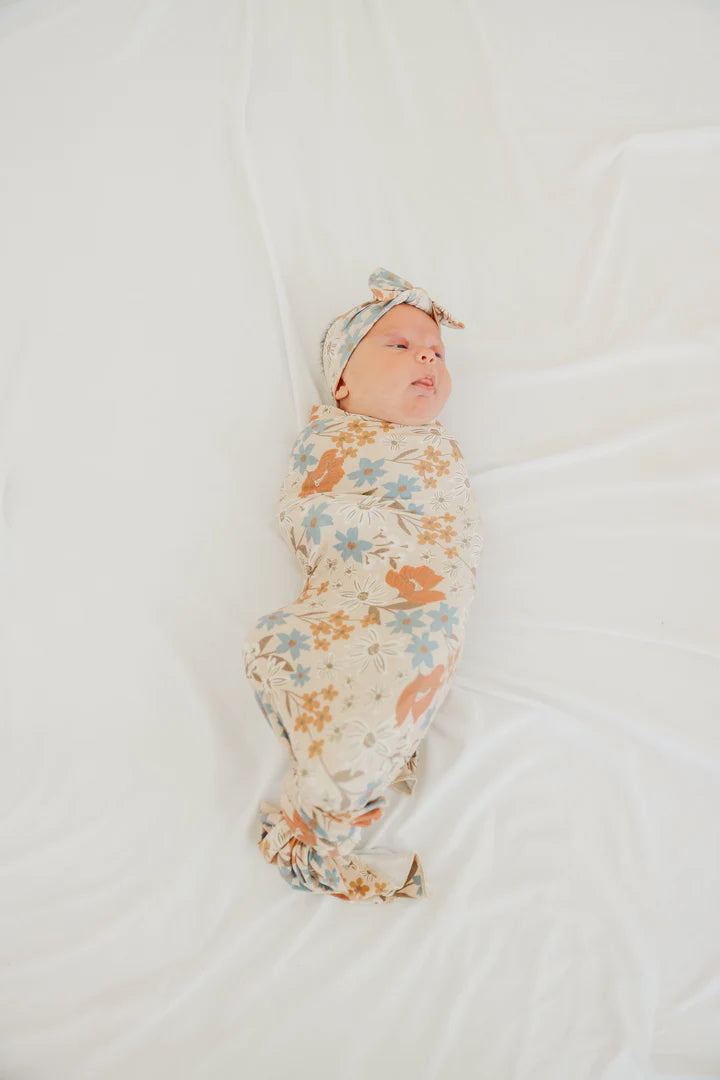 Eden Copper Pearl Swaddle Blanket