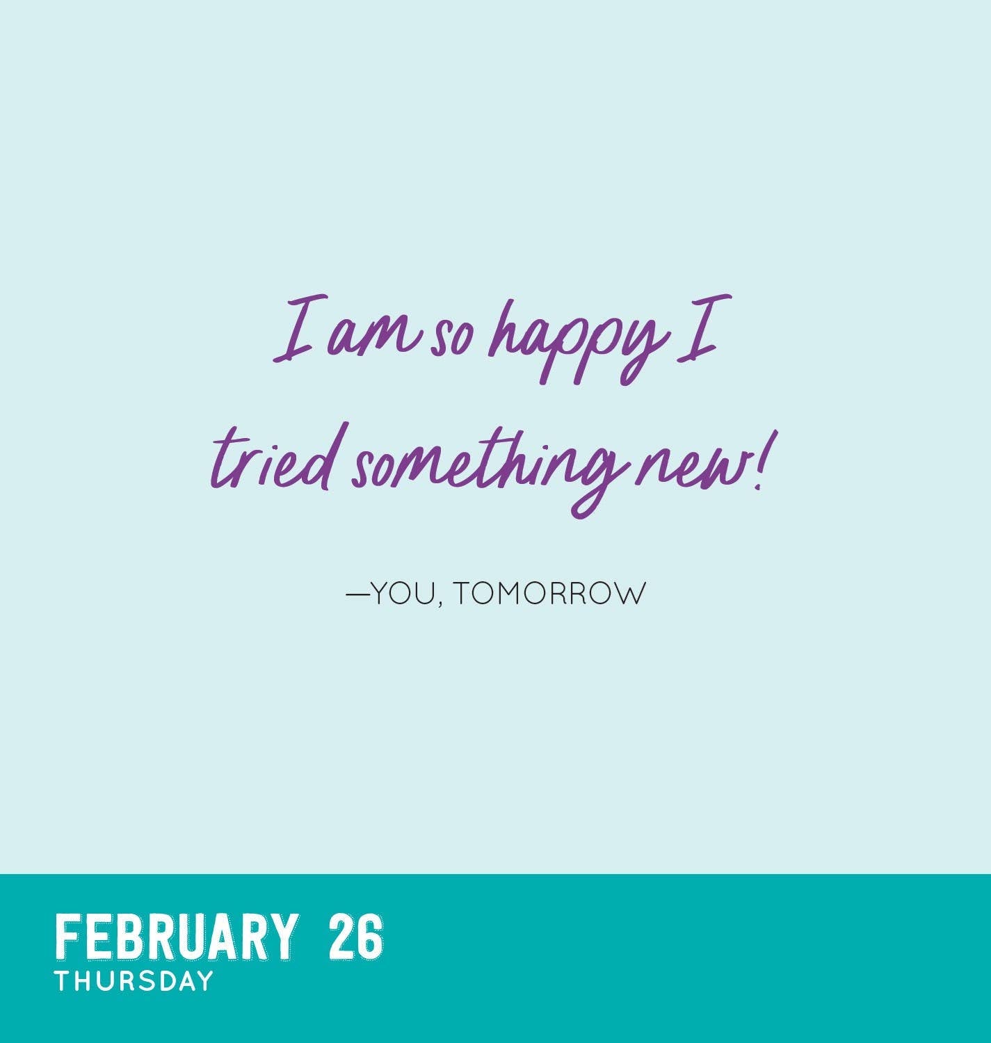 2026 Instant Happy Notes Boxed Calendar