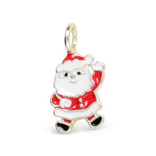 Santa Silver-Tone Charm