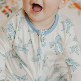 Daphne Zip-Up Footie Pajama