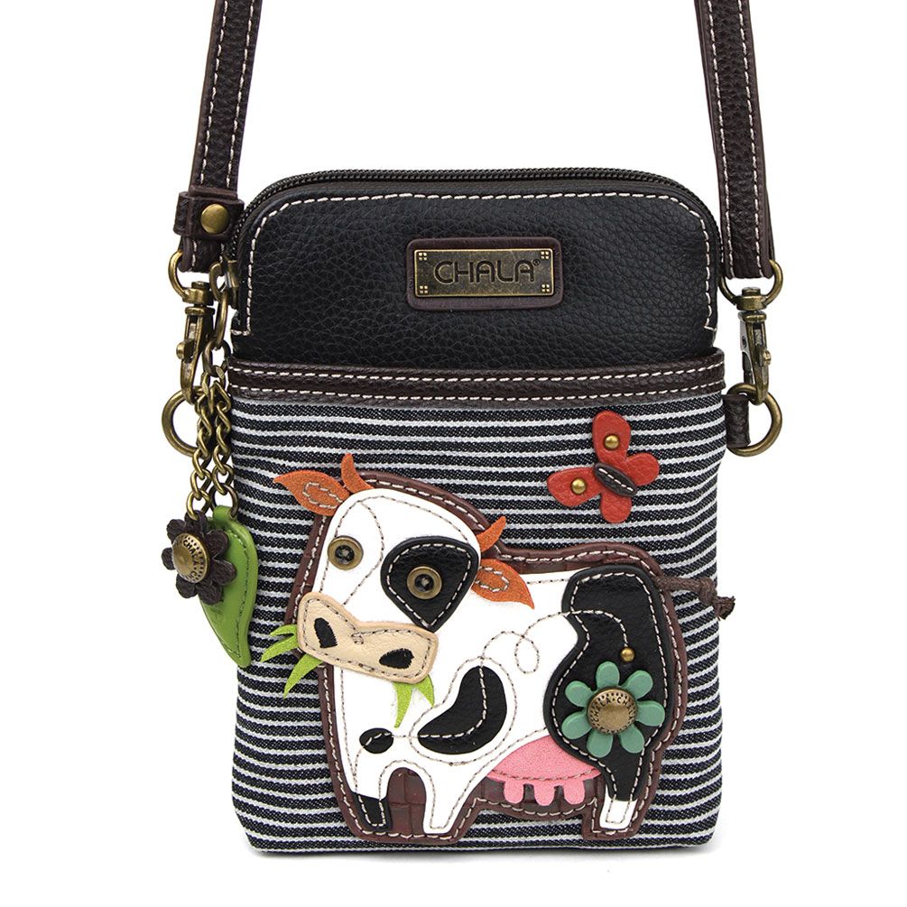 Chala Cell Phone Crossbody Cow