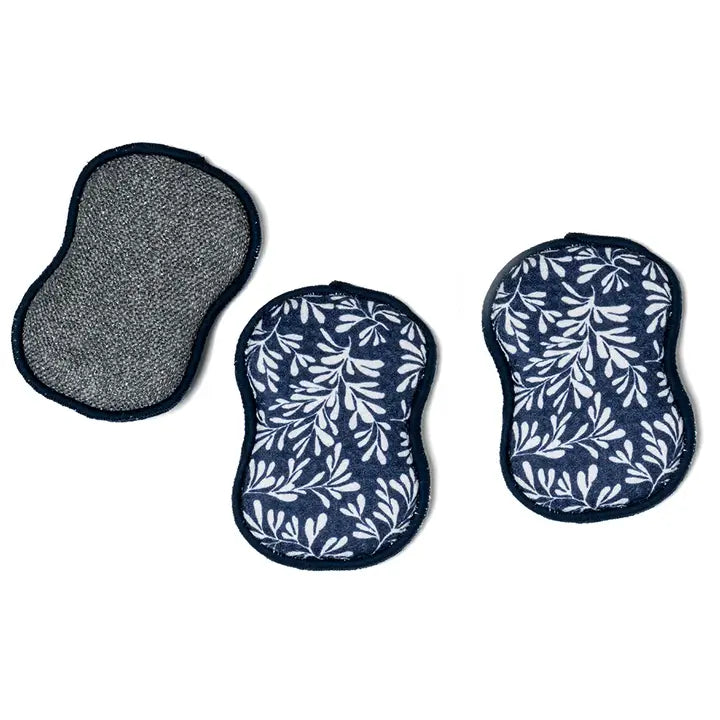 RE:usable Sponges Set of 3 - Herbage Design