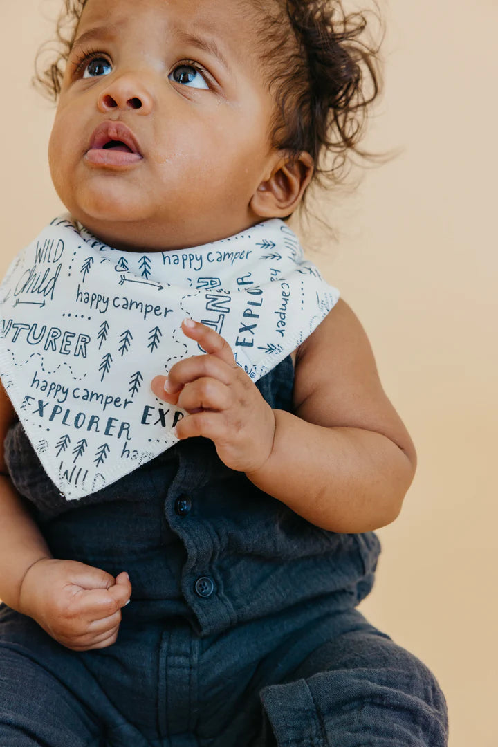 Bridger Copper Pearl Bandana Bibs