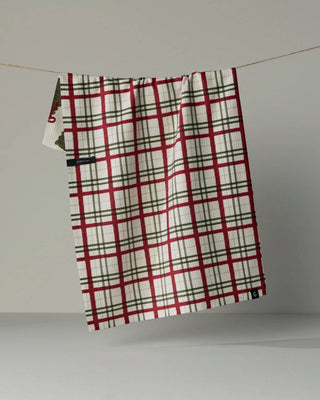 Geometry Ribbon Pines LUXE Double-Sided Kitchen Towel
