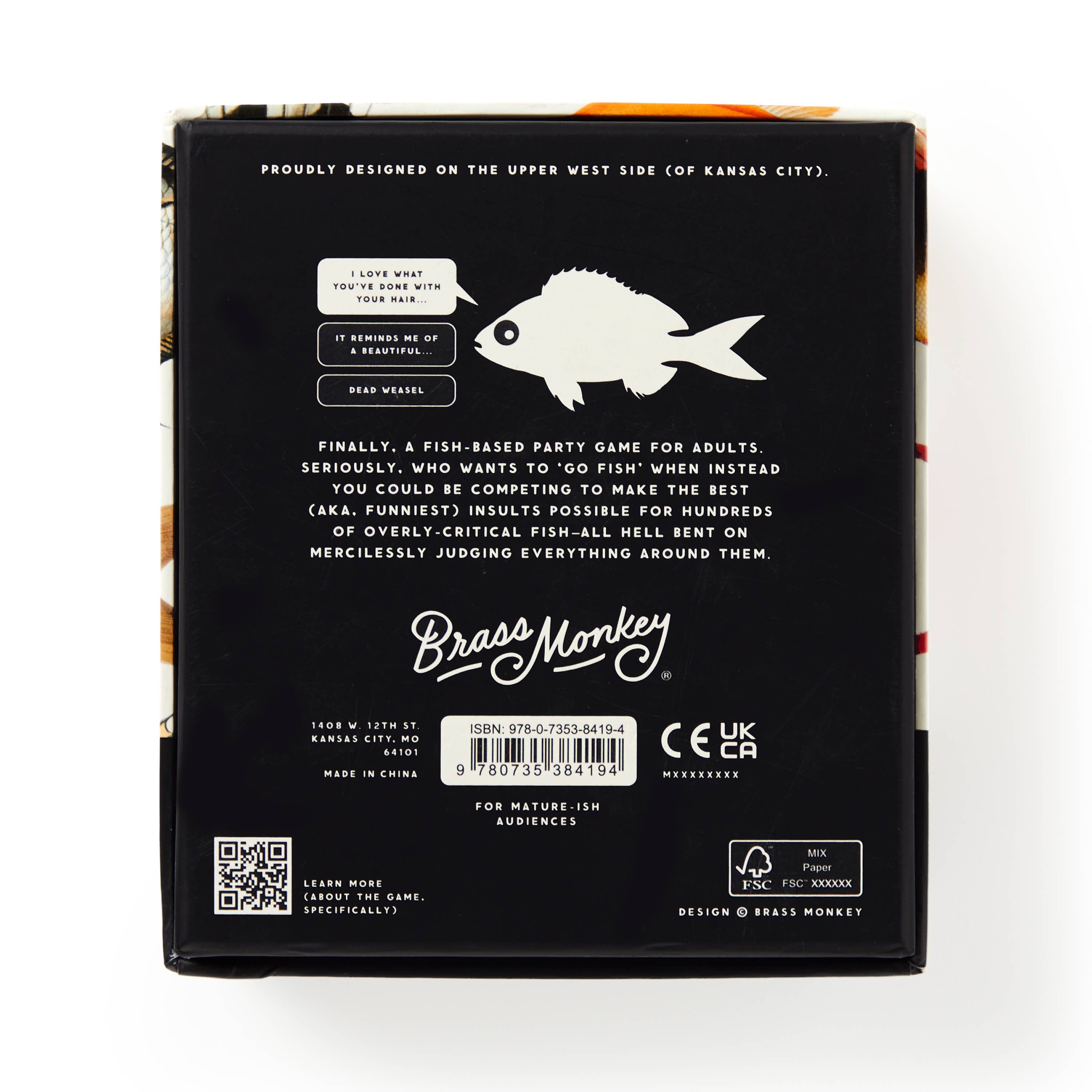 Brass Monkey Judgy Fish Game | Adult Party Card Game