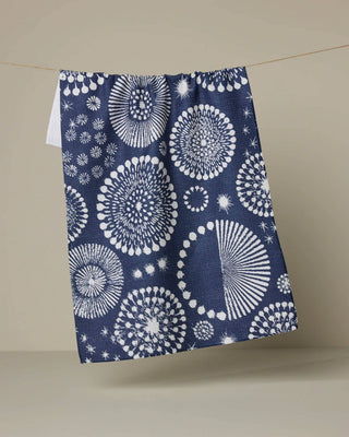 Geometry Freedom Sparks Tea Towel – Firework Burst Kitchen Towel