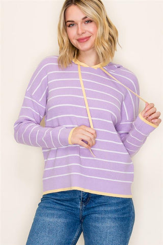 Long Sleeve Mini Waffle Hoodie