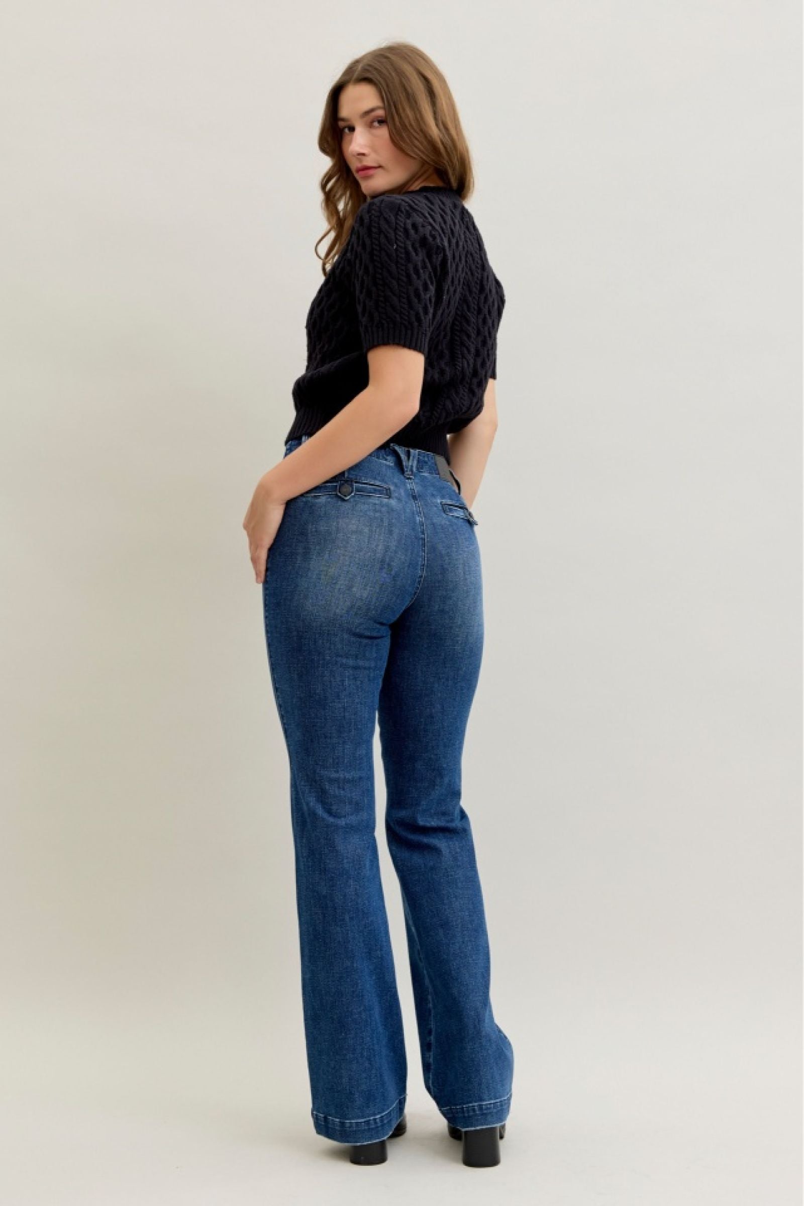 Judy Blue Trouser Bootcut Jeans
