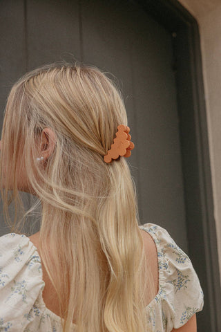 KAXI Scalloped Mini Hold Everything Claw Clip