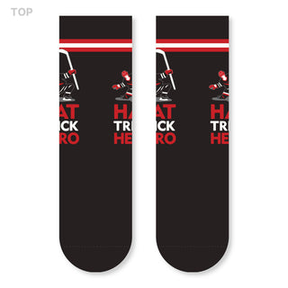Hat Trick Hero Hockey Kids' Crew Socks