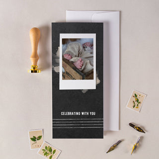 Tiny Toes Baby Greeting Card