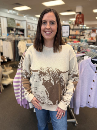 Waggle Highlander Wildknit Crewneck Sweater