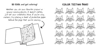 Pete the Cat: Cool & Cozy Coloring Book by James Dean