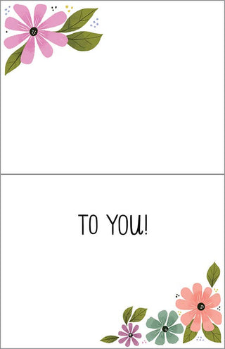 Happy Posies Birthday Greeting Card | Gina B Designs