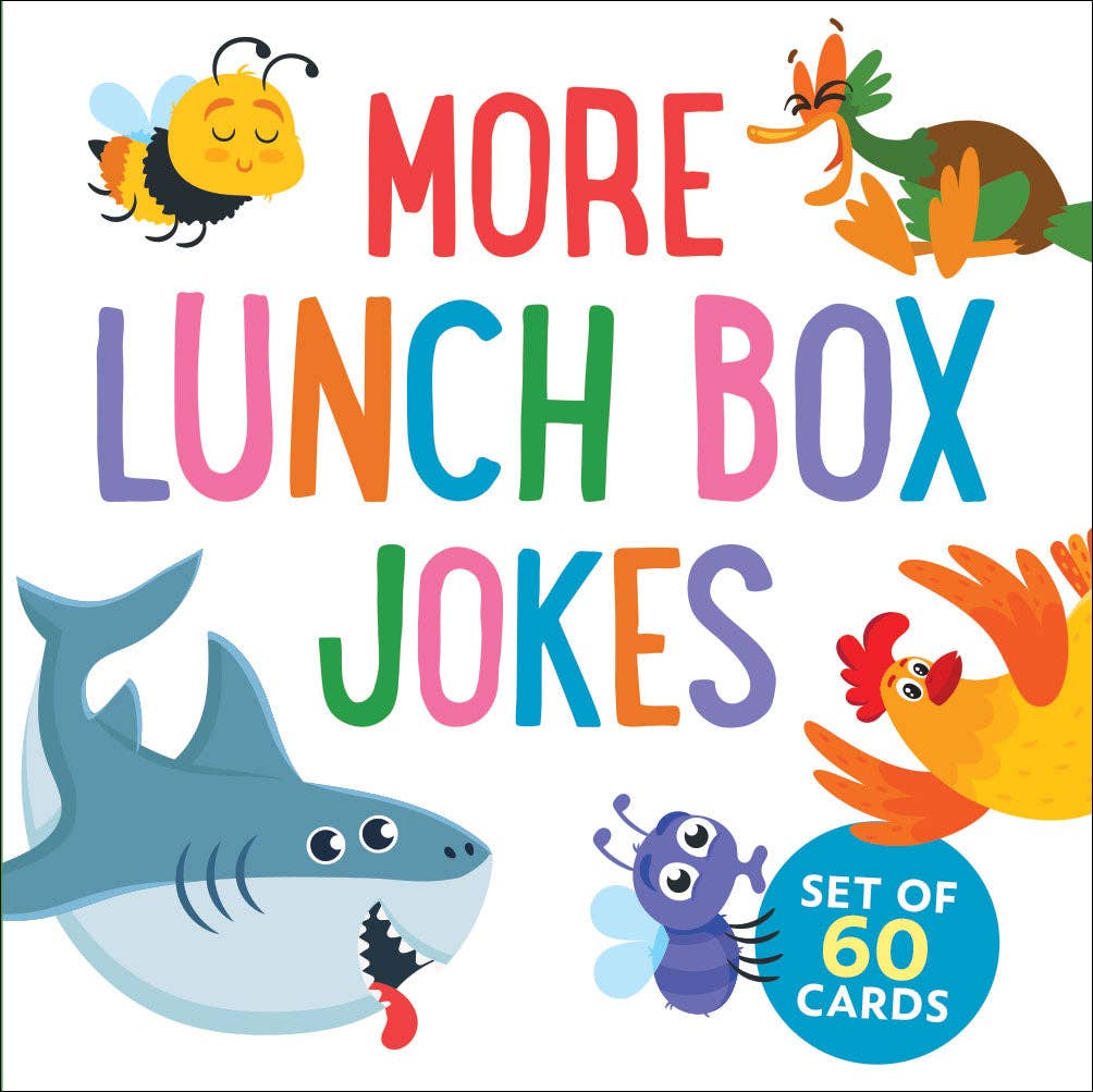 More Lunch Box Jokes Card Deck (Set of 60 cards)