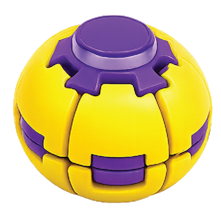 Power Spin Squeeze Fidget Ball Toy