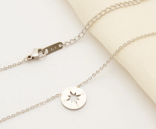 Mentor Compass Necklace Birthday Gift Inspiration Jewelry