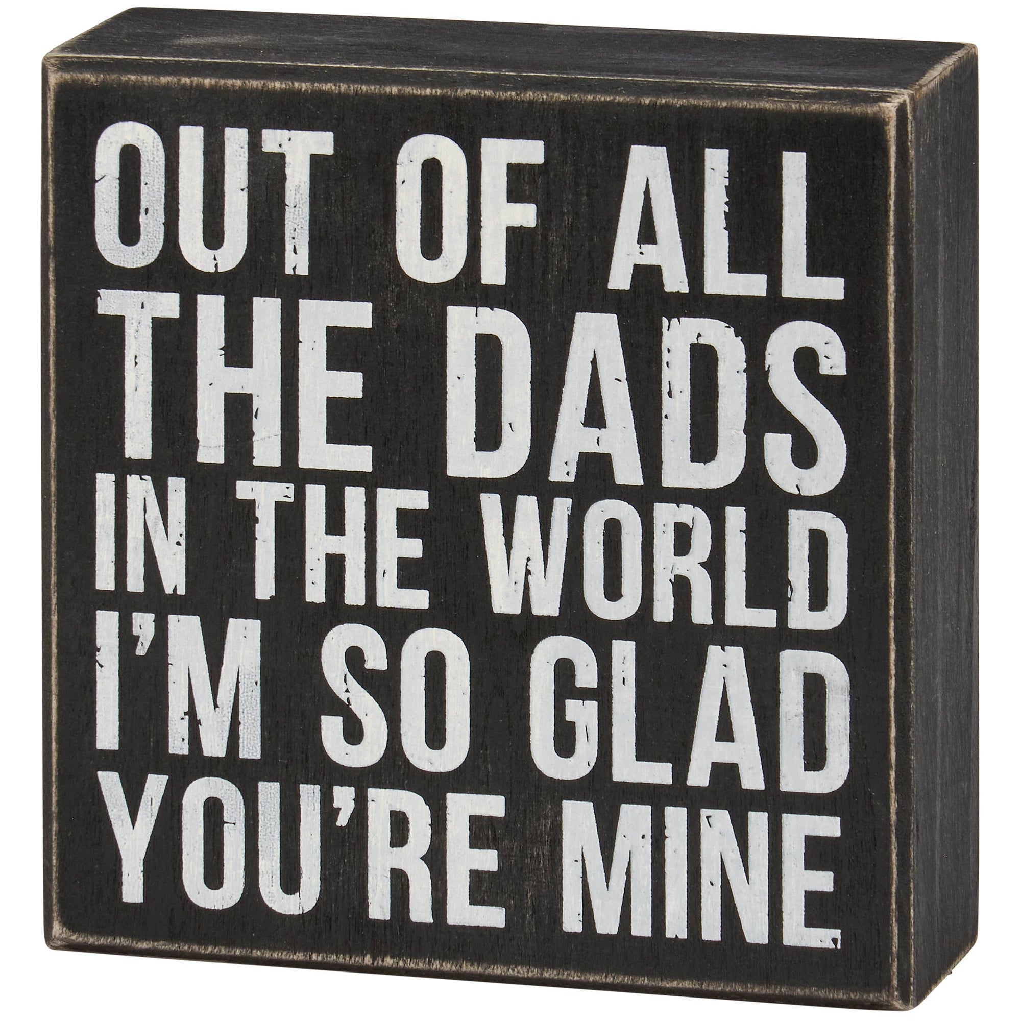 All The Dads Box Sign