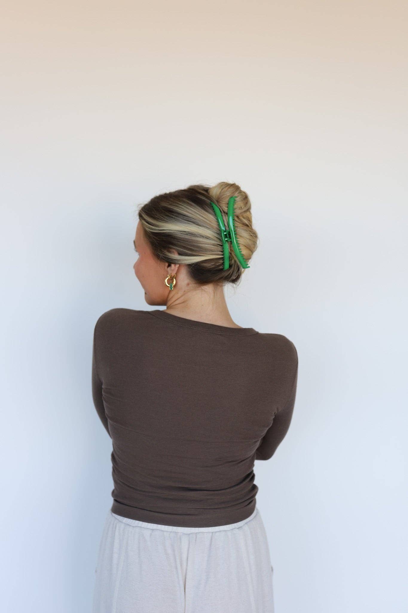 Shiny Original Hold Everything Claw Clip