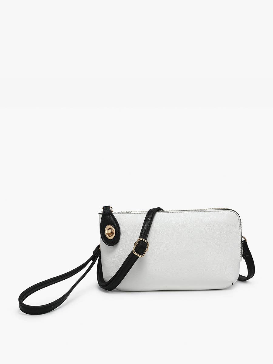 Kendall Crossbody Wristlet w/ Twist Lock Closure