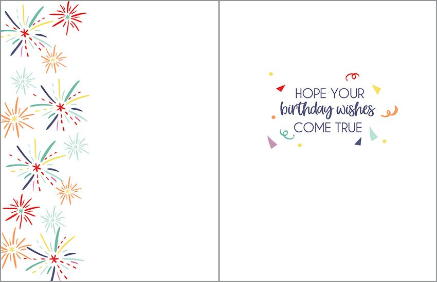 Birthday Greeting Card - Cake Day