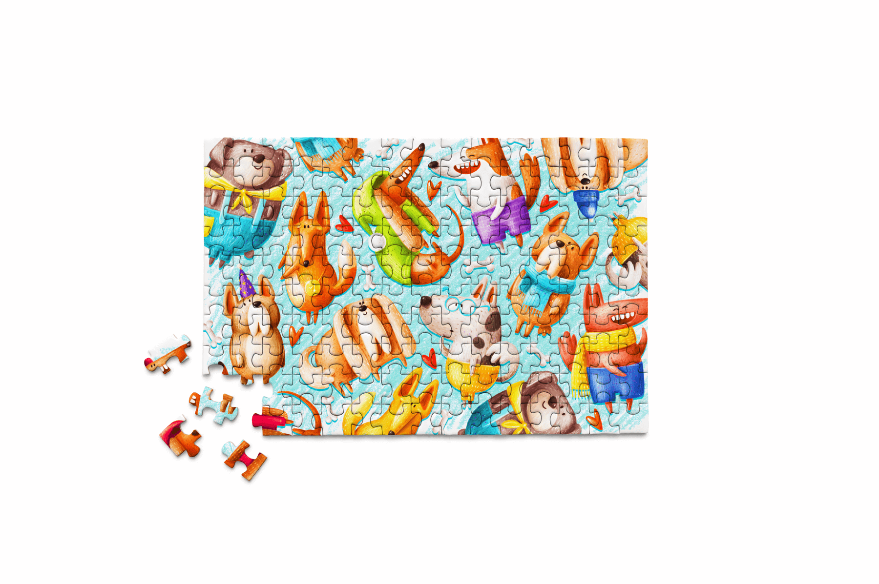 Dog Gone It Mini Jigsaw Puzzle for Pet Lovers