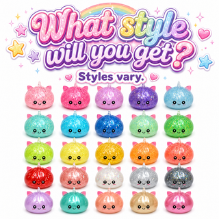 Magical Mystery Unicorn Dumpling Squishy Toy – Styles Vary