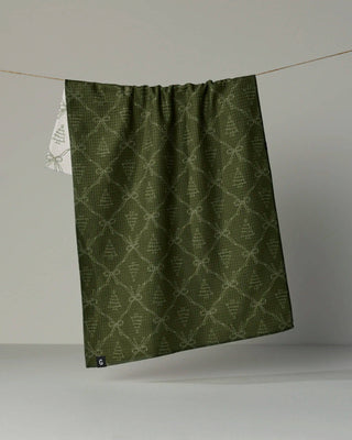 Geometry Cedar Bows Luxe Kitchen Towel