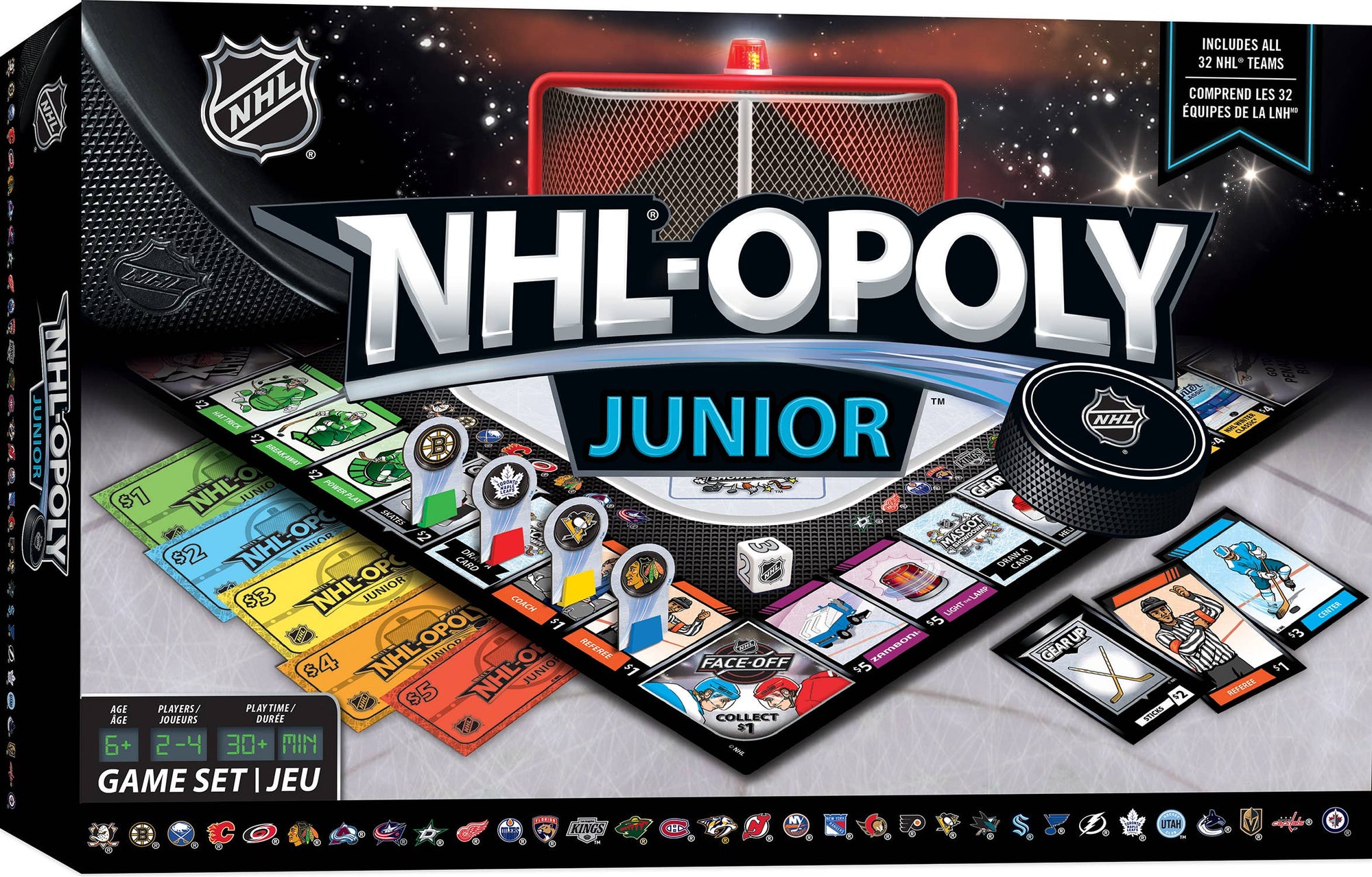 NHL Opoly Junior Board Game