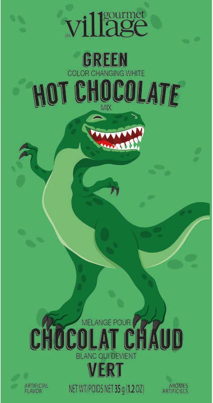 Green Dino Hot Chocolate Mix