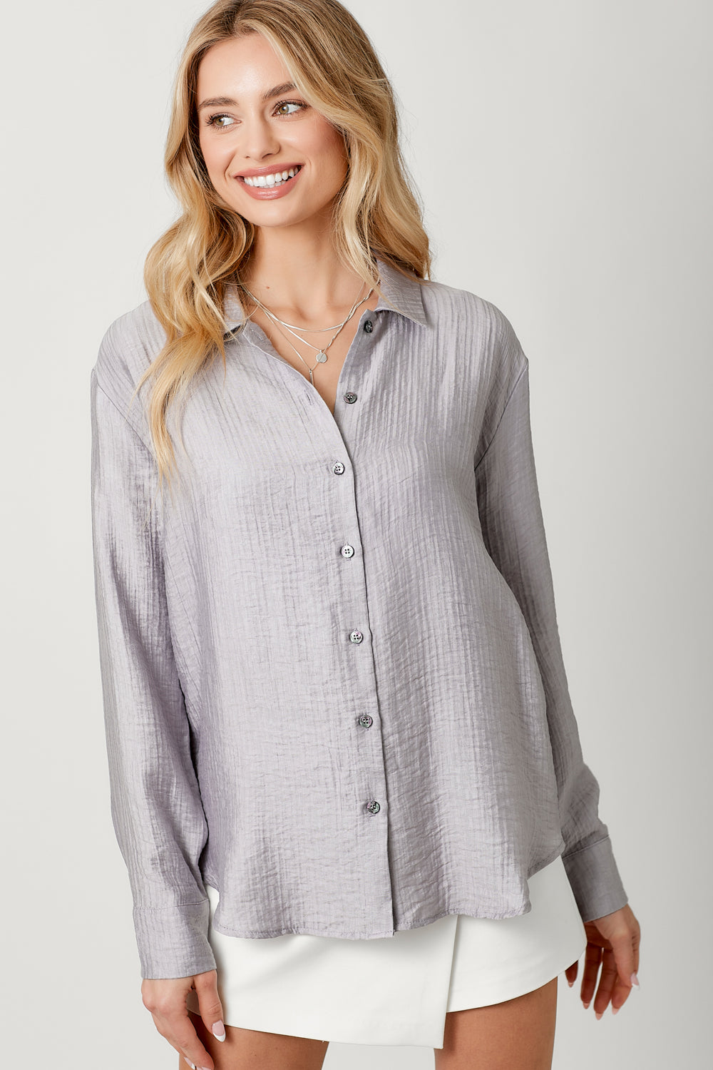 Double Cloth Textured Shirt