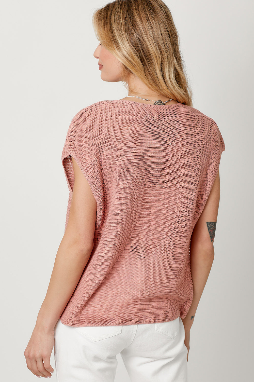 Surplice Neck Sweater Top FINAL SALE