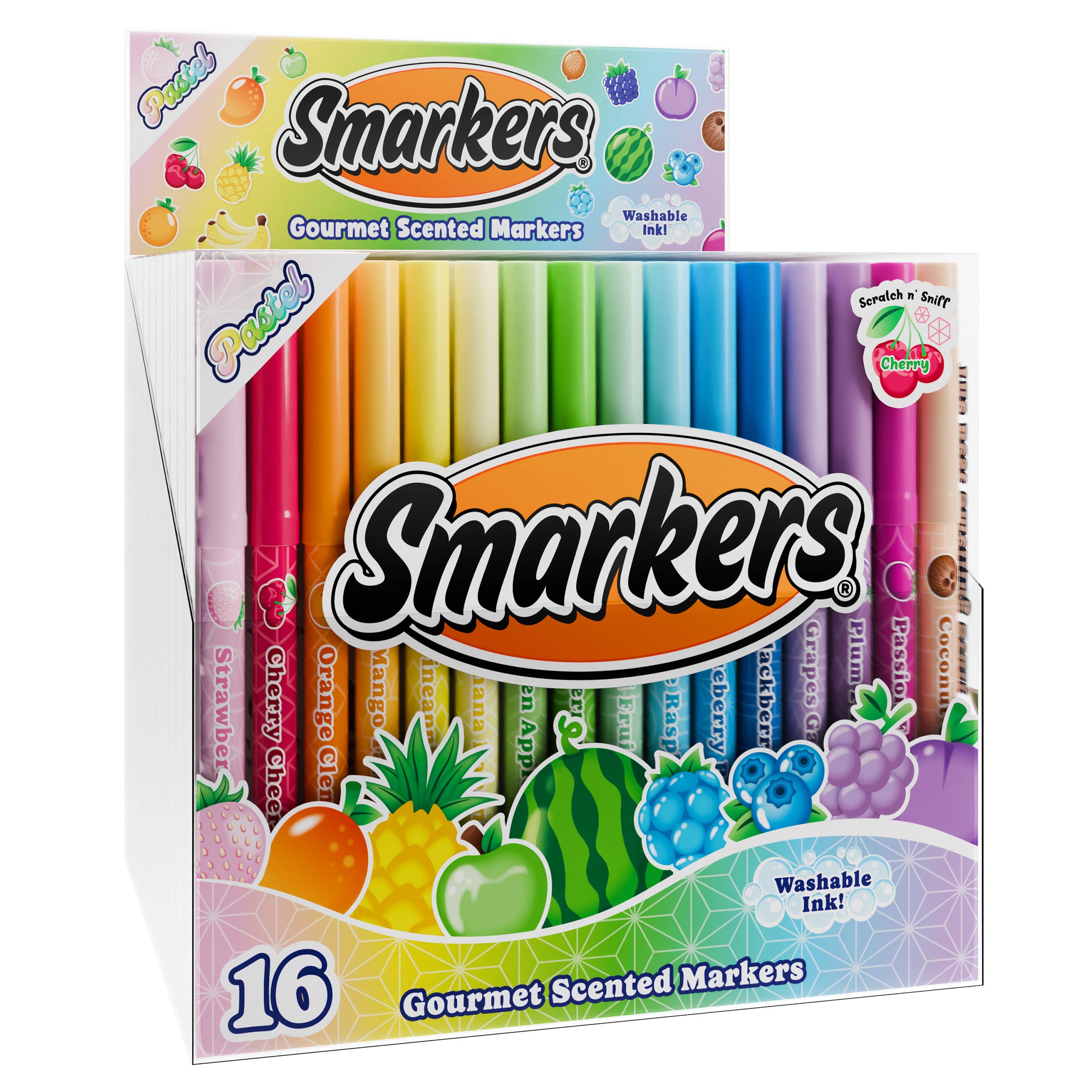 Scented Markers Pastel - Pack of 16