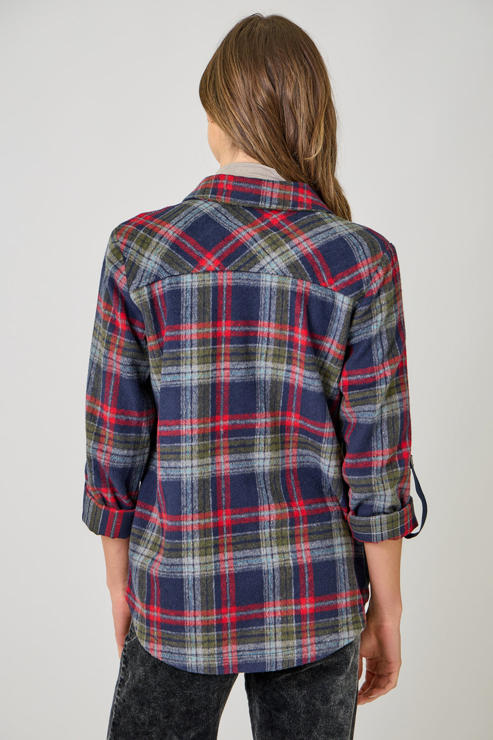 Plaid Shirt Jacket