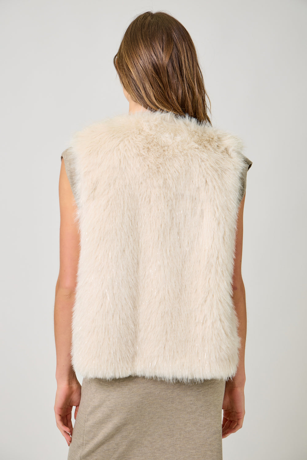 Fur Sparkle Vest