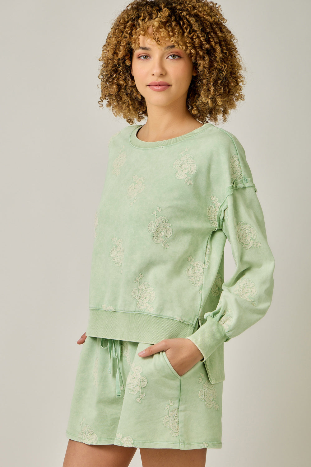 Essential Embroidered Sweatshirt