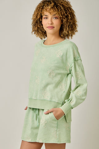 Essential Embroidered Sweatshirt