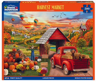 Harvest Market 500-Piece Jigsaw Puzzle