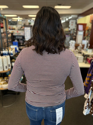 Jess Top | Women's Crew Neck Long Sleeve Top