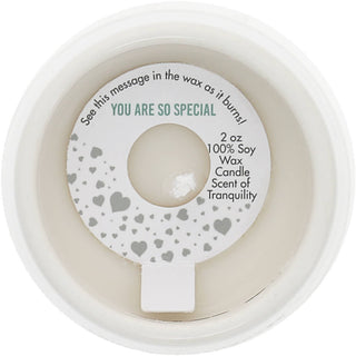Love You Daughter Wax Reveal Candle | Hidden Message Candle