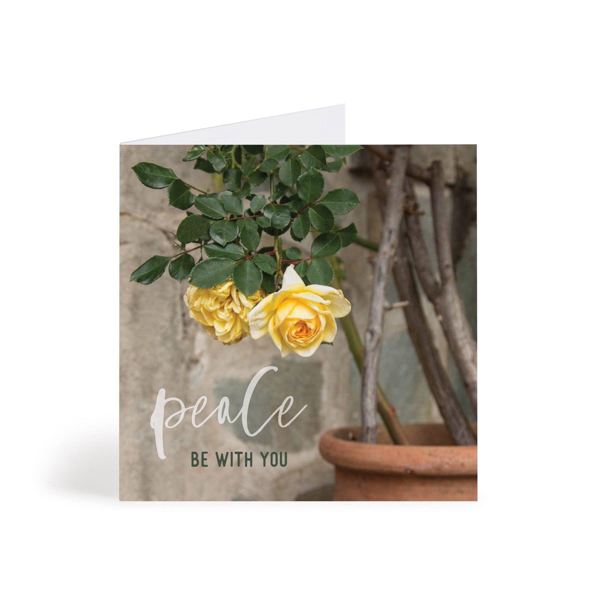 Peace Be With You Greeting Card