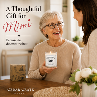 Mimi Candle, Lily & Wild Rose Floral Scent
