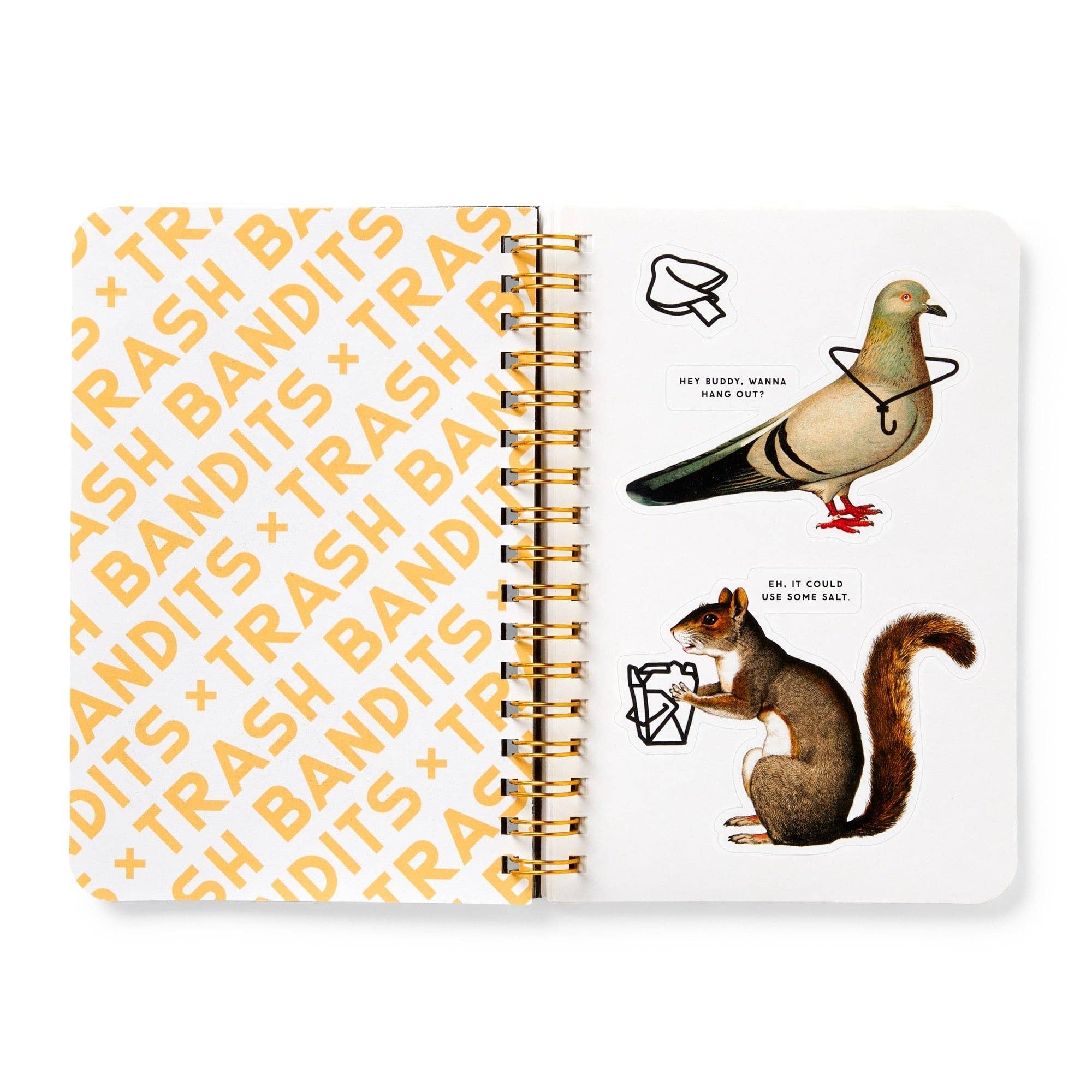 Trash Bandits Sticker Book by Brass Monkey