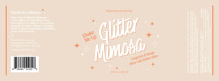 Glitter Mimosa Mixer | Edible Glitter Cocktail Mix